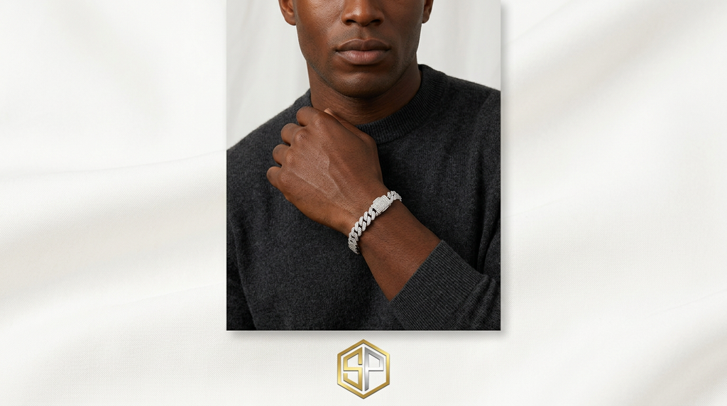Gold Iced Cuban Bracelet