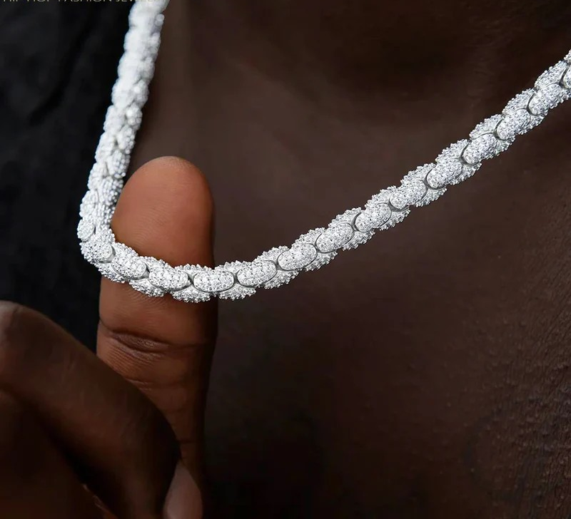 Snake Cuban Link Necklace