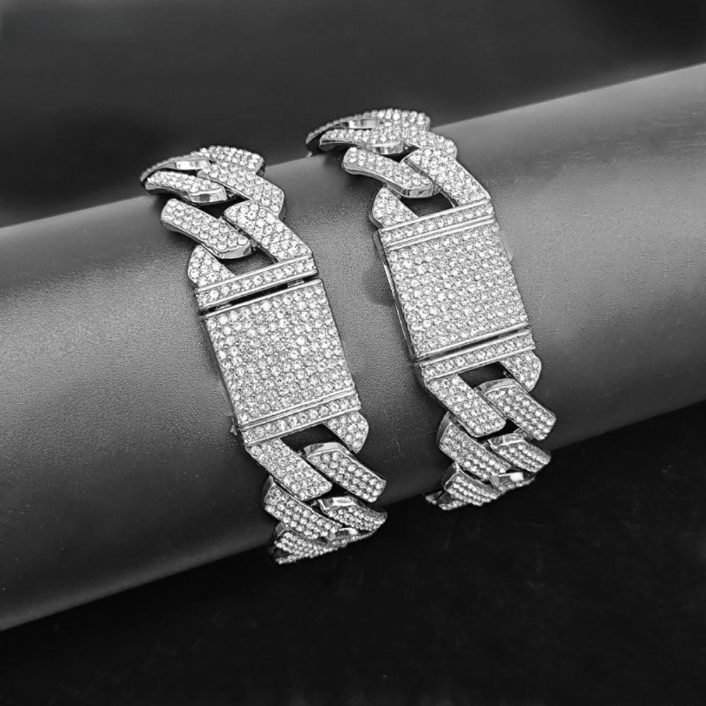 3-Row Cuban Link Chain