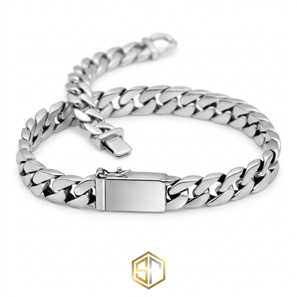 Cuban Link Metal Bracelet