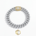 Gold Iced Cuban Bracelet