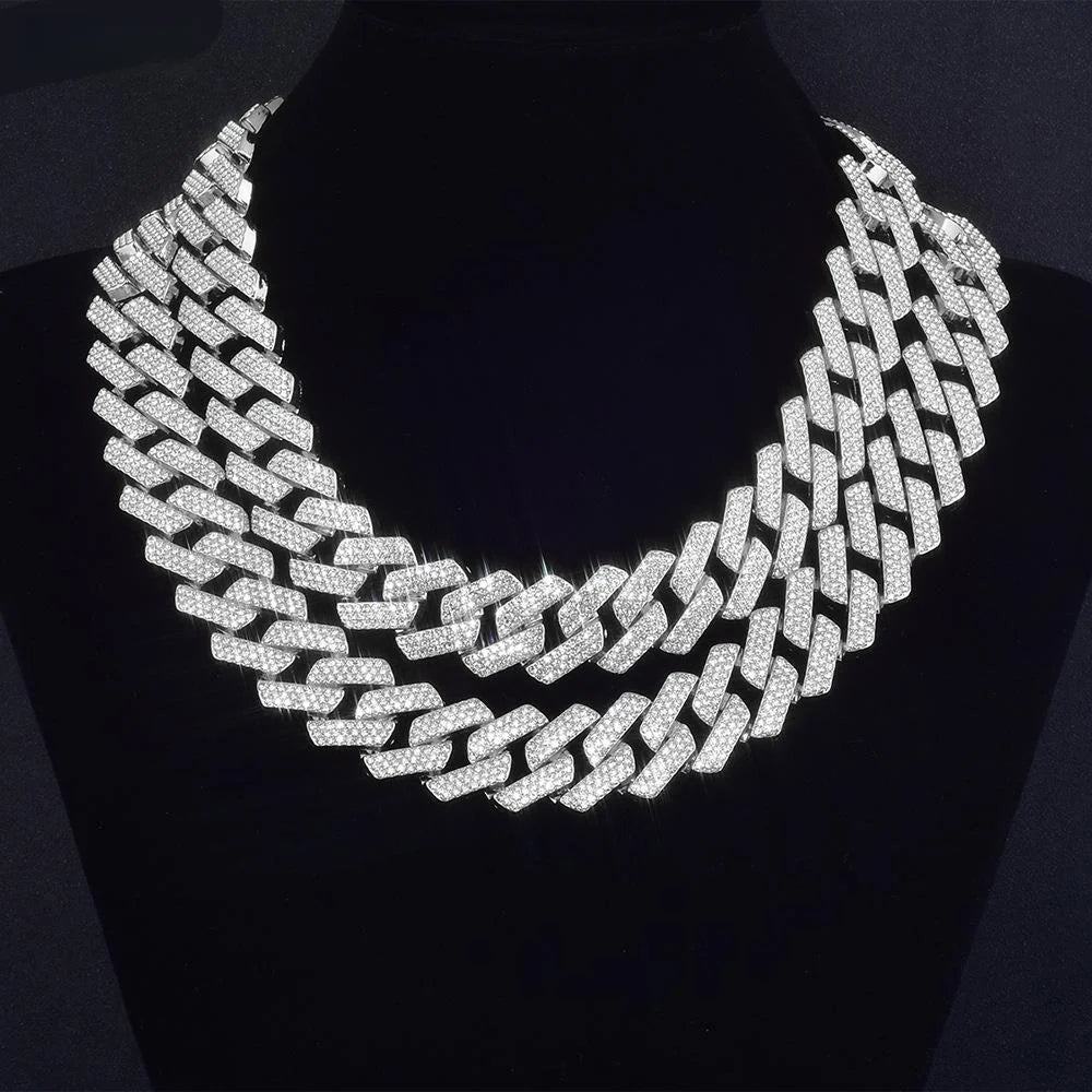 3-Row Cuban Link Chain