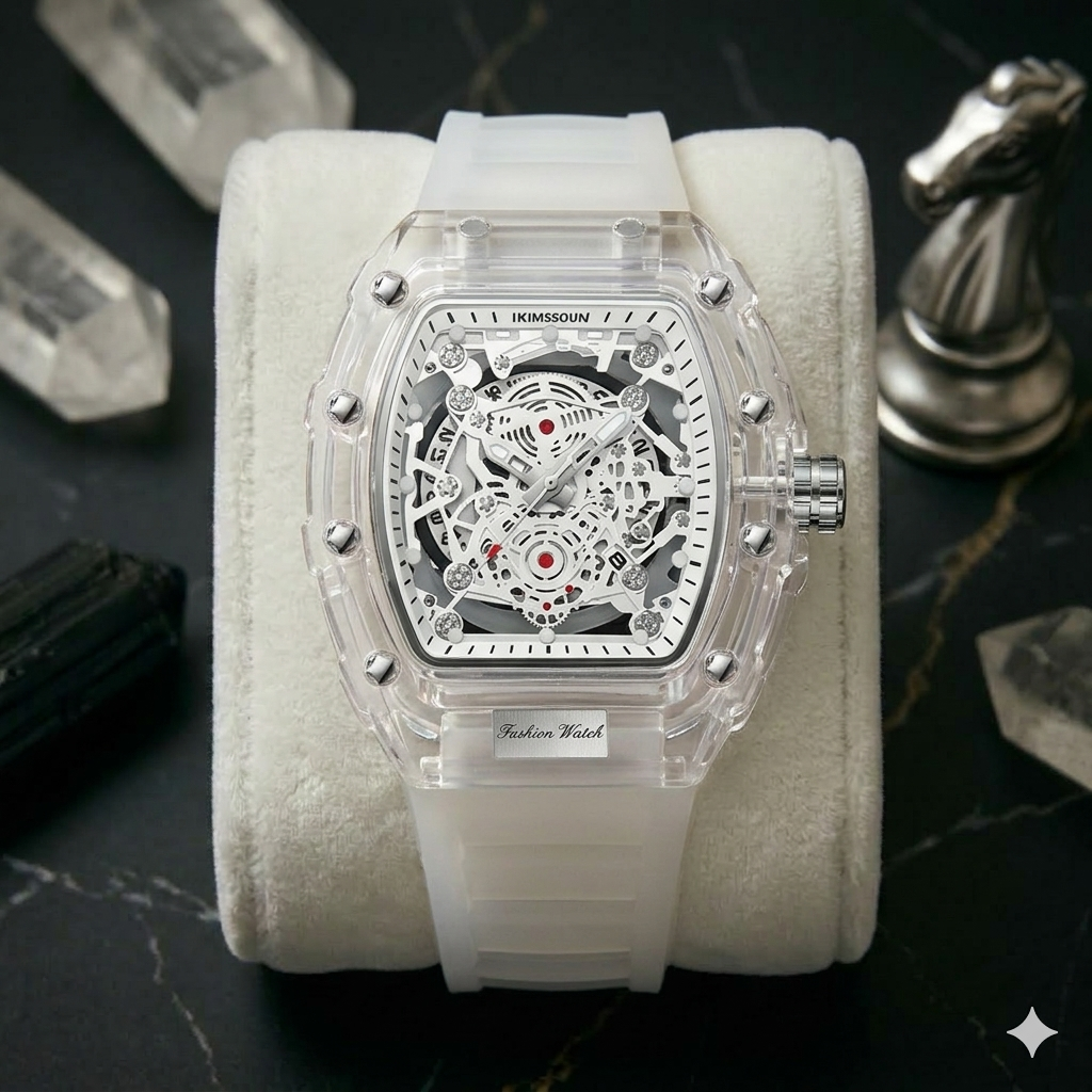 Barrel-Shaped Sports Watch