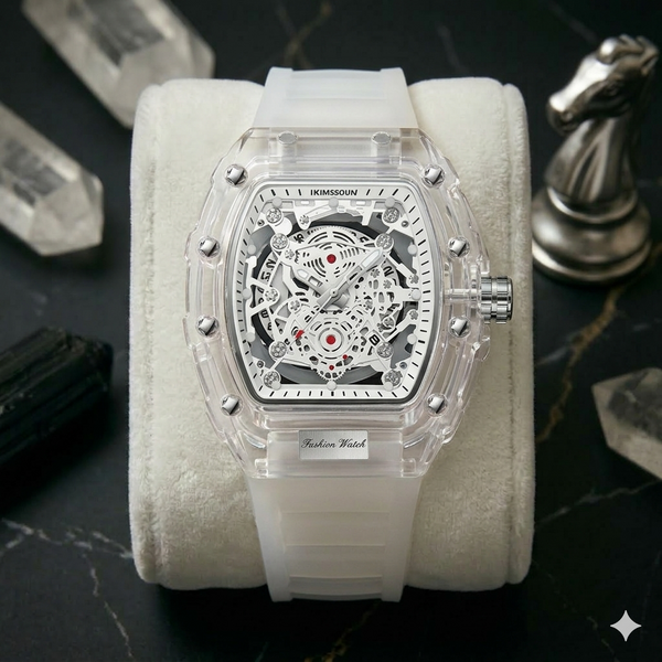 Barrel-Shaped Sports Watch