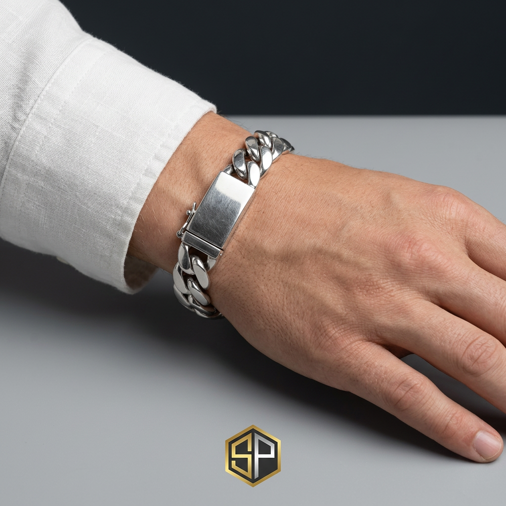 Cuban Link Metal Bracelet