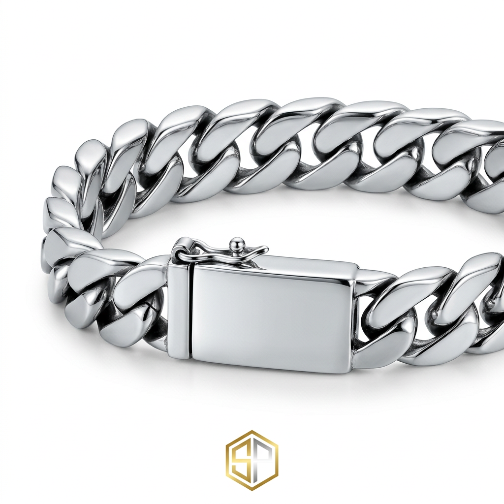 Cuban Link Metal Bracelet