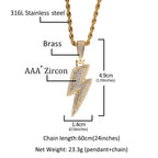 Electric Spark Necklace