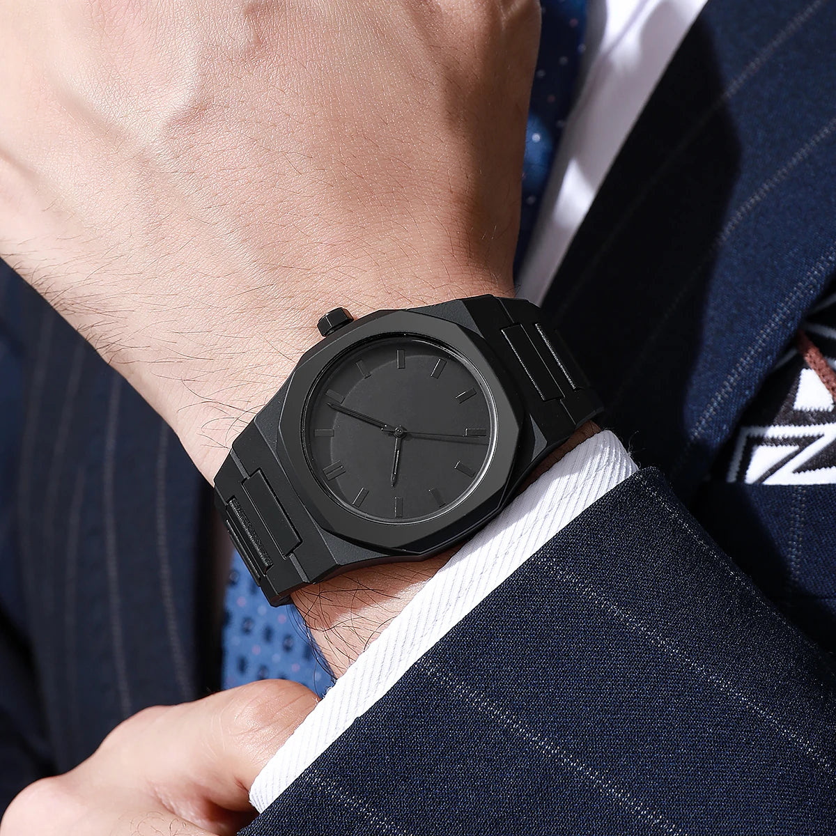 All-Black Italian Watch