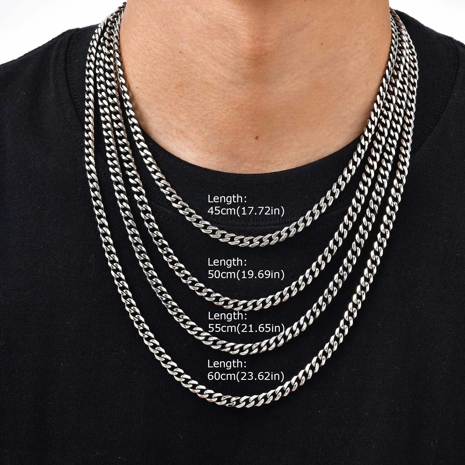 Steel Chain Necklace
