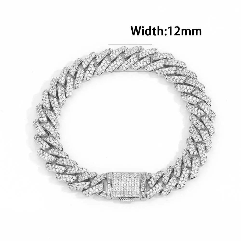 Gold Iced Cuban Bracelet