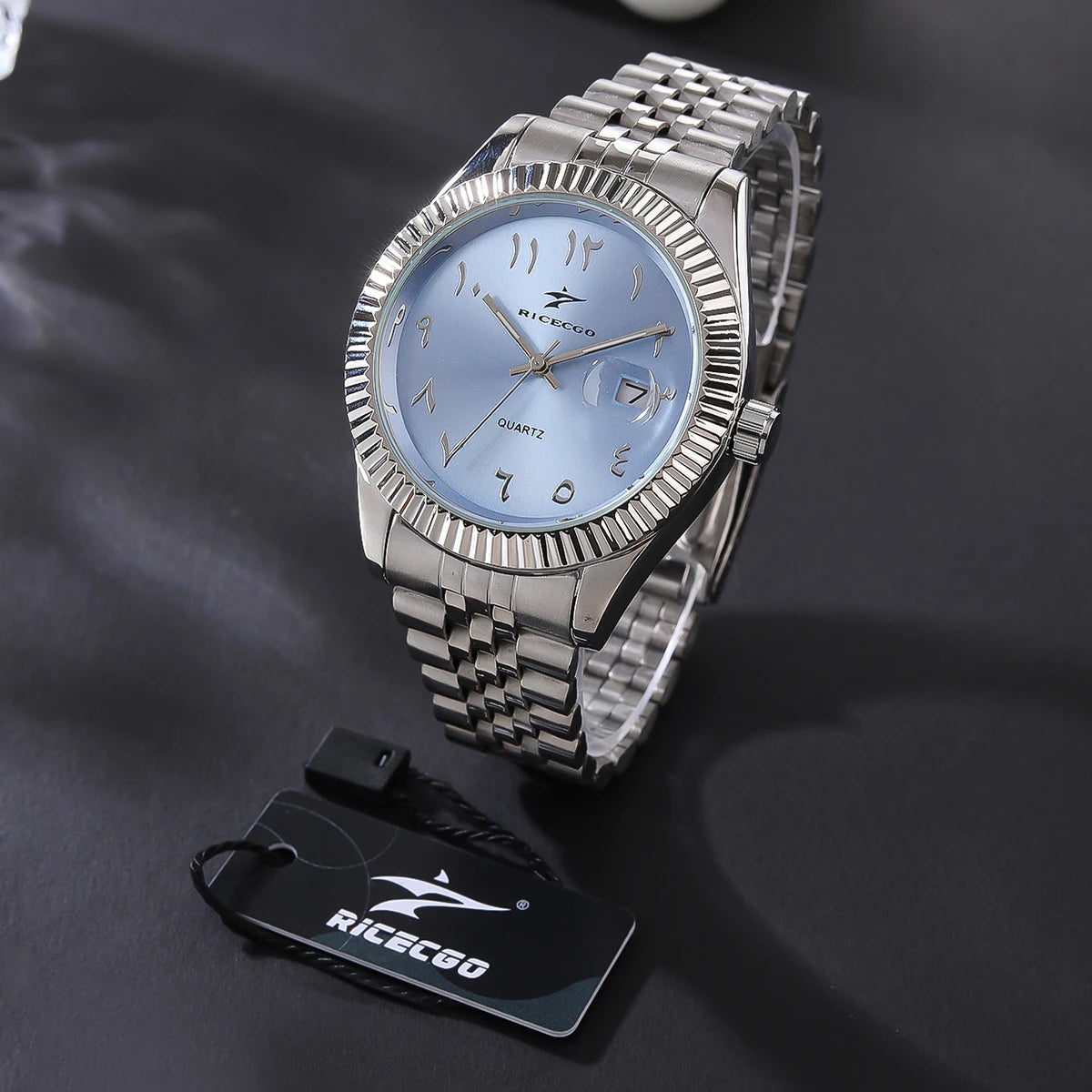 Soft Paradise SV Watch with round dial, stainless steel band, and minimalist design showing the time on a sleek face.
