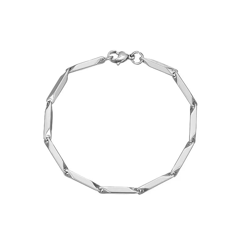 Soft Paradise melon seed chain bracelet showing a delicate, handcrafted jewelry piece with melon seed beads on a simple background.