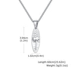 Coconut Tree Pendant Necklace