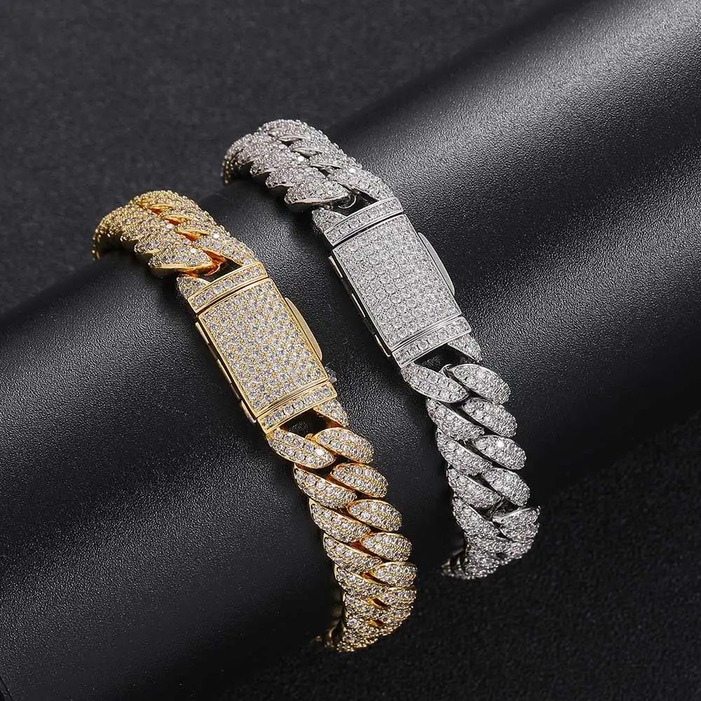 Soft Paradise 10mm Bubble Cuban bracelet featuring large, rounded gold-tone links on a sleek jewelry chain.