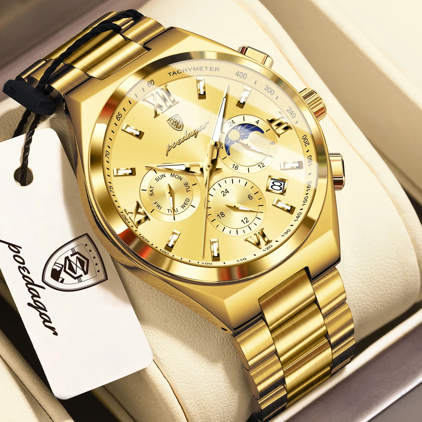 Sports Quartz Watch with Date