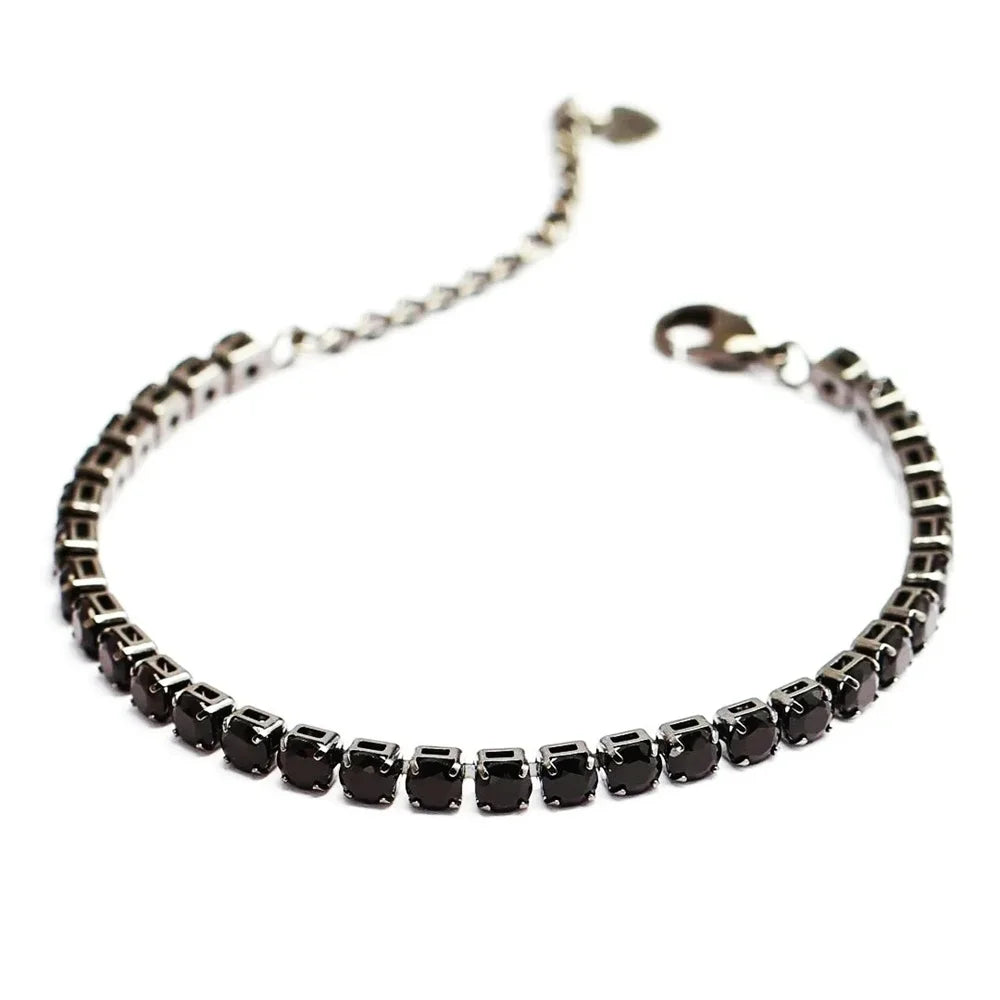 Punk Steel Charm Bracelet